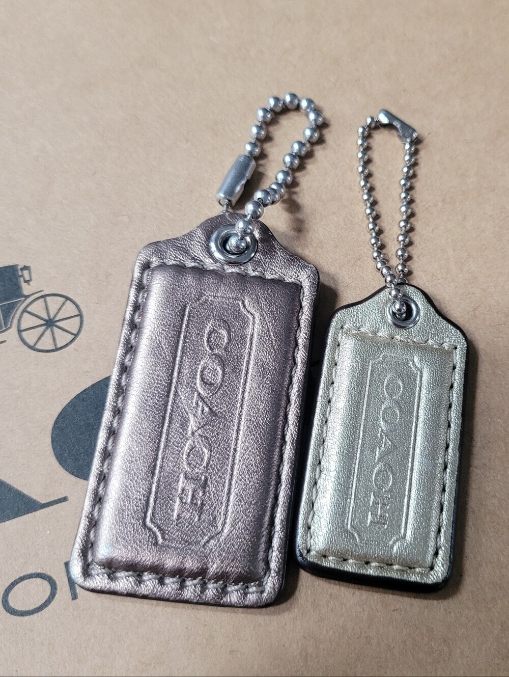 Coach Metallic Tags - Picture 4 of 8